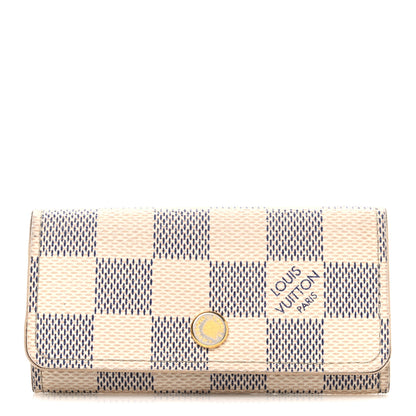 Louis Vuitton Damier Azur Multicles 4 Key Holder 1 of 6