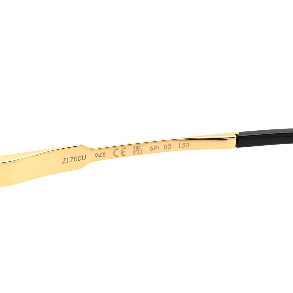 Acetate Swarovski Crystal Cyclone Sunglasses Z1700U Gold