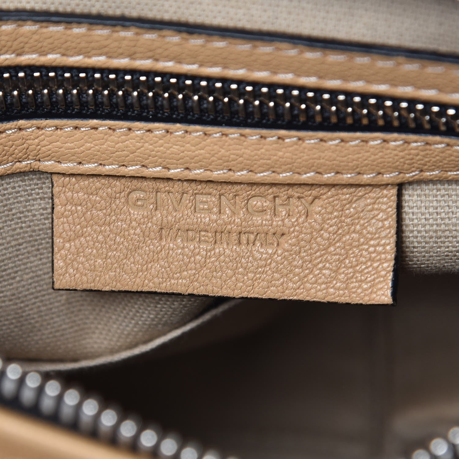 Givenchy Sugar Goatskin Small Bi-Color Pandora Light Beige 6 of 7