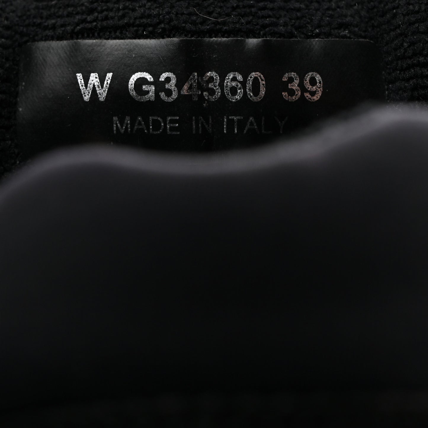Nylon Calfskin Suede CC Sneakers 39 Black