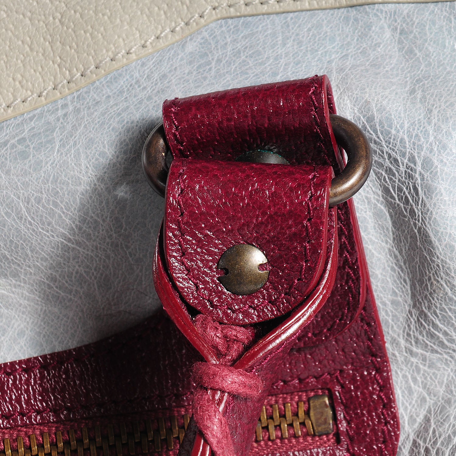 Balenciaga Agneau Tri-Color City Ciel 12 of 14