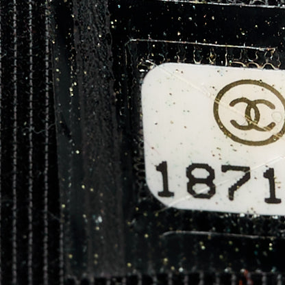 Chanel Lambskin Quilted Wallet On Chain WOC Black 8 of 11