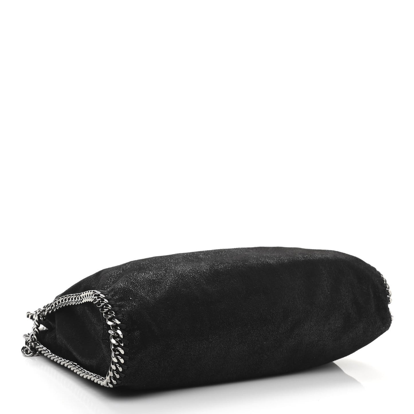 Shaggy Deer Falabella Fold Over Tote Black