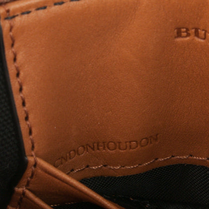 Burberry Mega Check Heart Print Peyton Crossbody Clutch Bag Tan 8 of 9