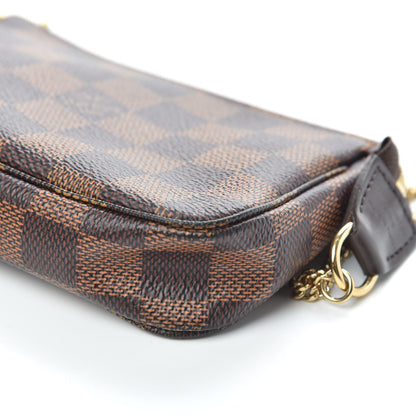 Louis Vuitton Damier Ebene Mini Pochette Accessories 9 of 10