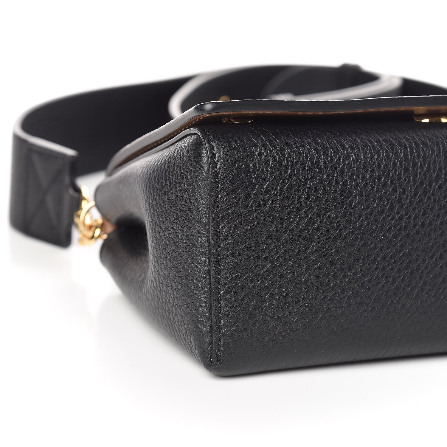 Burberry Grainy Calfskin Crossbody Black 7 of 9