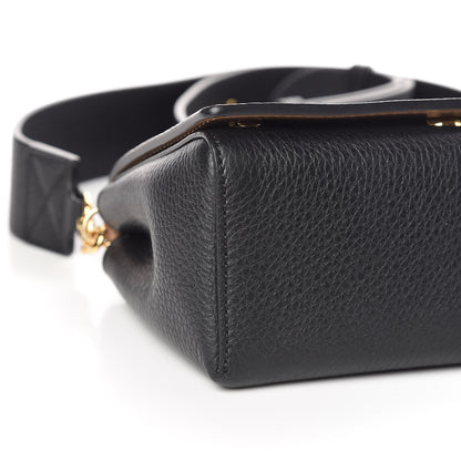 Burberry Grainy Calfskin Crossbody Black 7 of 9