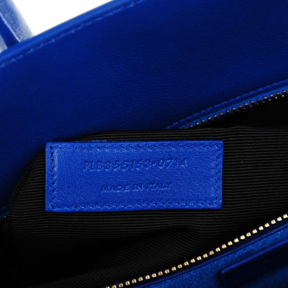 Saint Laurent Calfskin Small Sac De Jour Outremer 7 of 7
