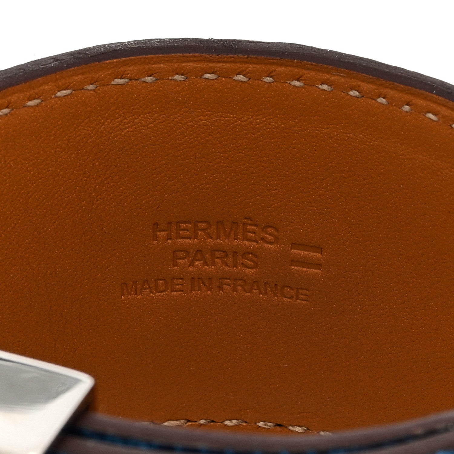 Hermes Lizard Collier De Chien CDC Bracelet S Mykonos 4 of 6