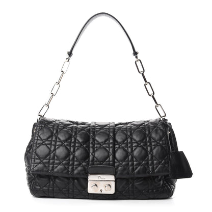 Christian Dior Lambskin Cannage New Lock Flap Black 1 of 10