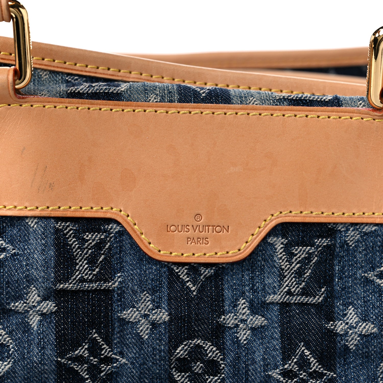 Louis Vuitton Denim Raye Cabas GM 14 of 19