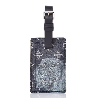 Louis Vuitton Savane Monogram Chapman Lion Luggage Tag 1 of 3