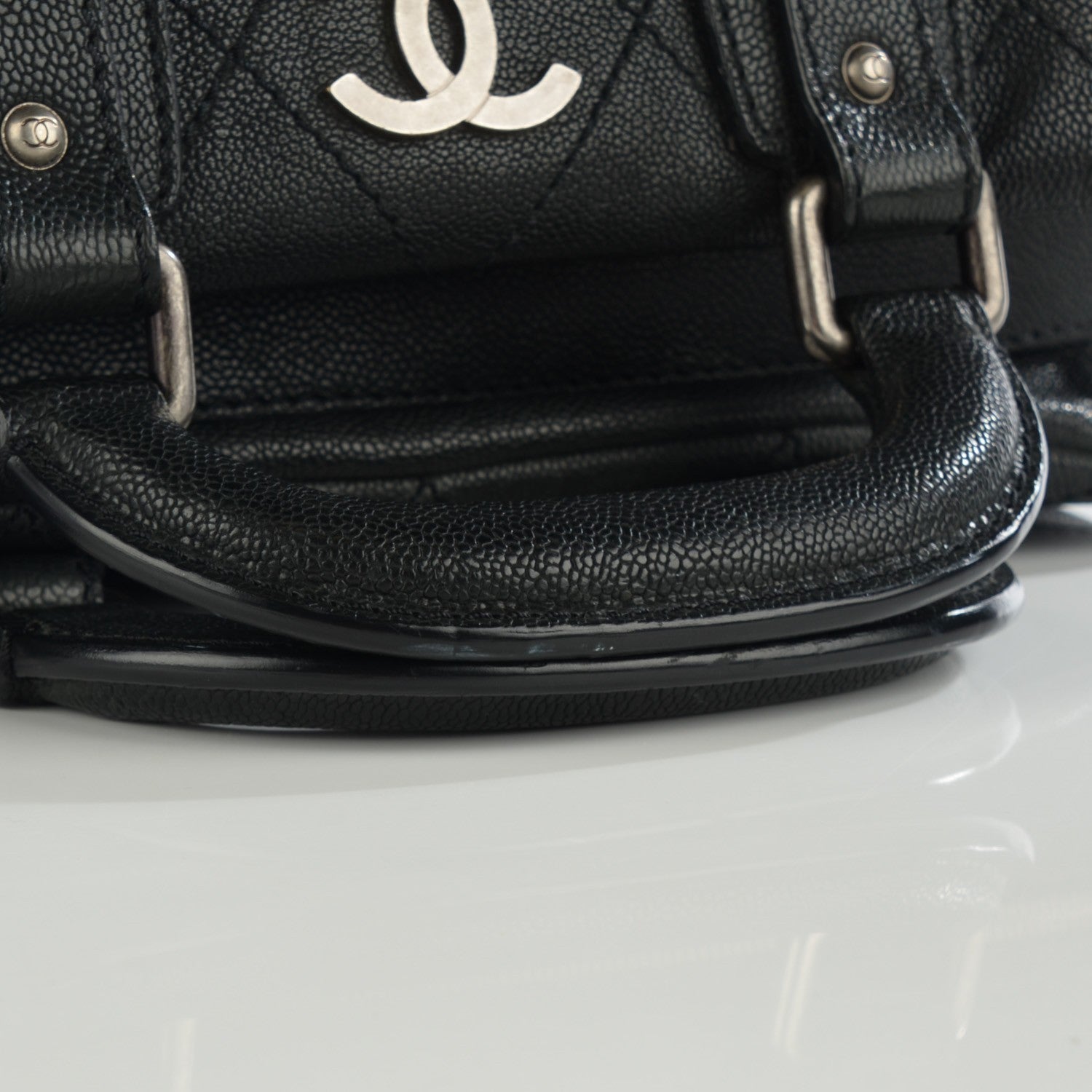 Chanel Caviar Outdoor Ligne Doctor Bag Dark Grey 5 of 8