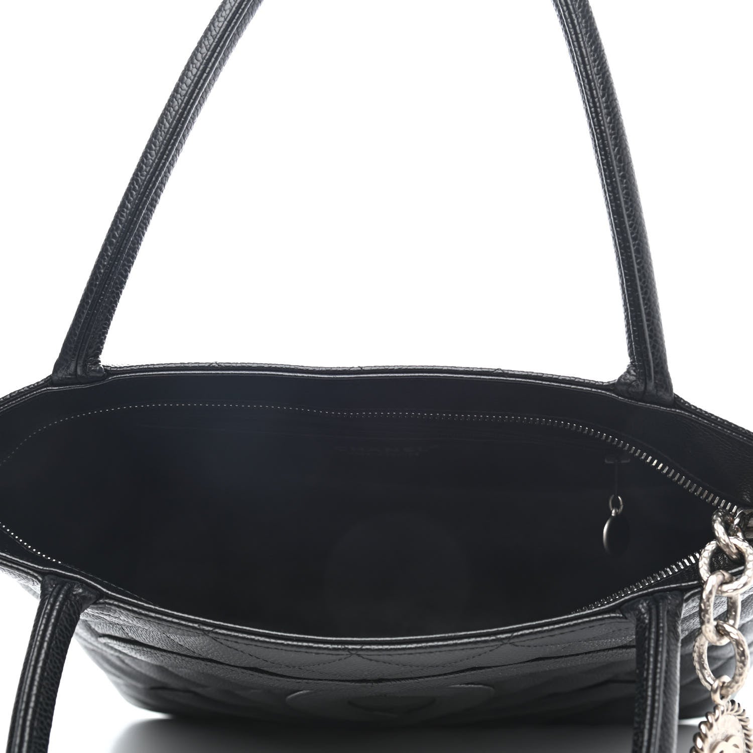 Chanel Caviar Quilted Medallion Tote Black 4 of 4