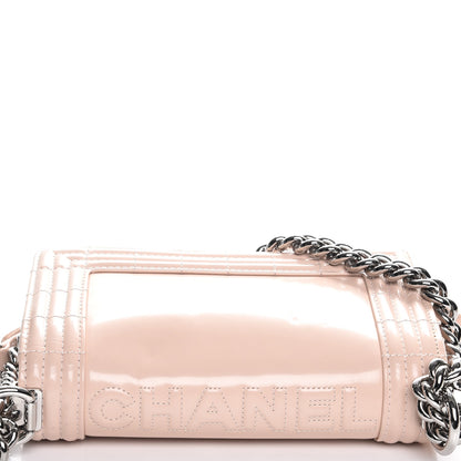 Chanel Glazed Calfskin Small Boy Flap Light Pink 4 of 8