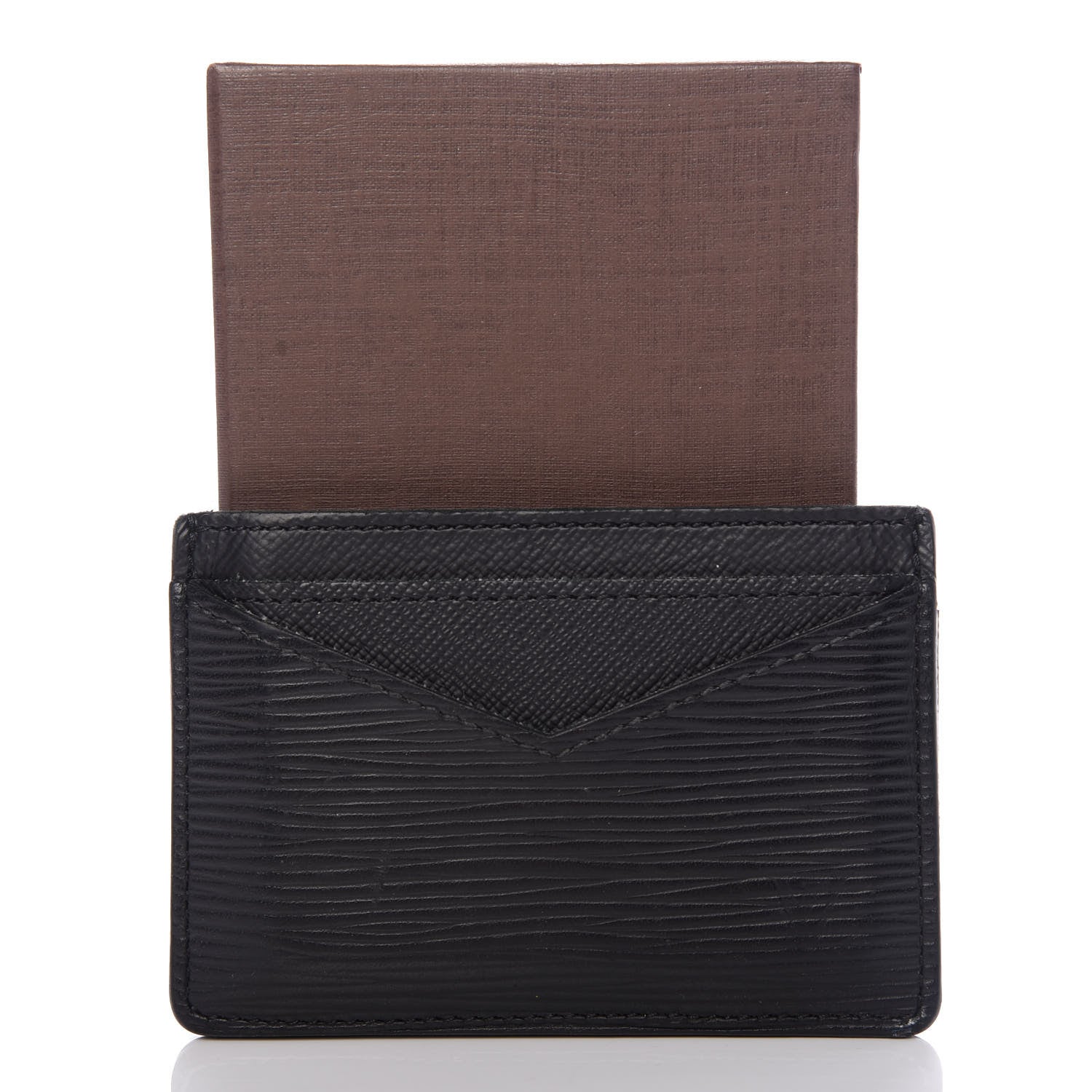 Louis Vuitton Epi Neo Porte-Cartes Card Holder Black 8 of 8