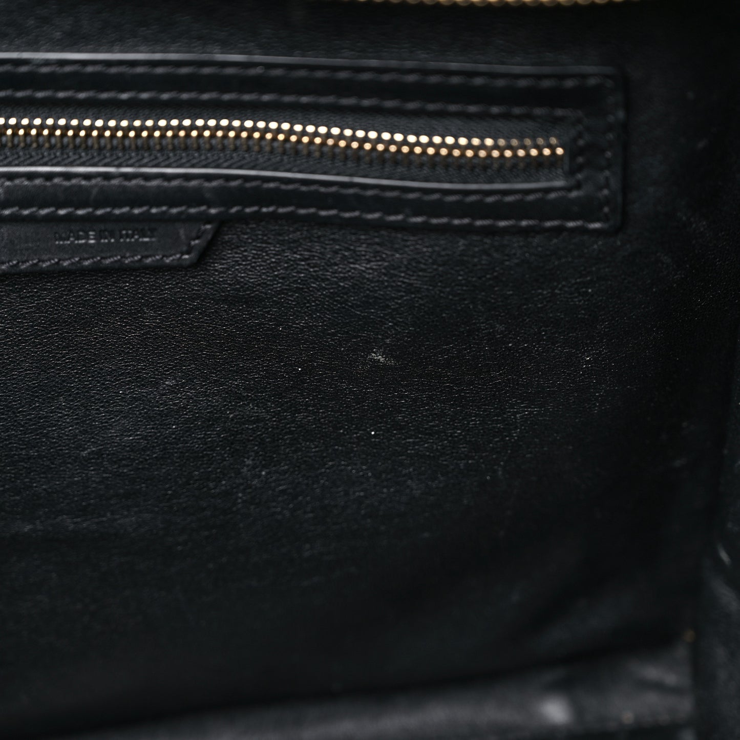 Velluto Calfskin Tri-Color Mini Luggage Vanilla