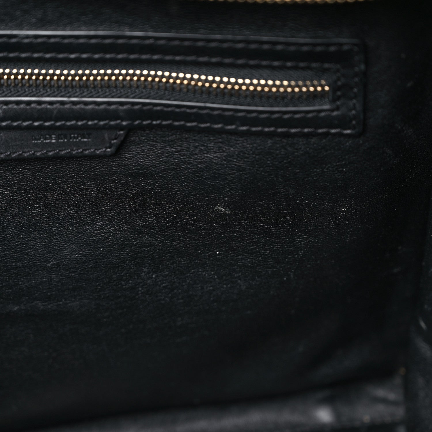 Celine Velluto Calfskin Tri-Color Mini Luggage Vanilla 12 of 37