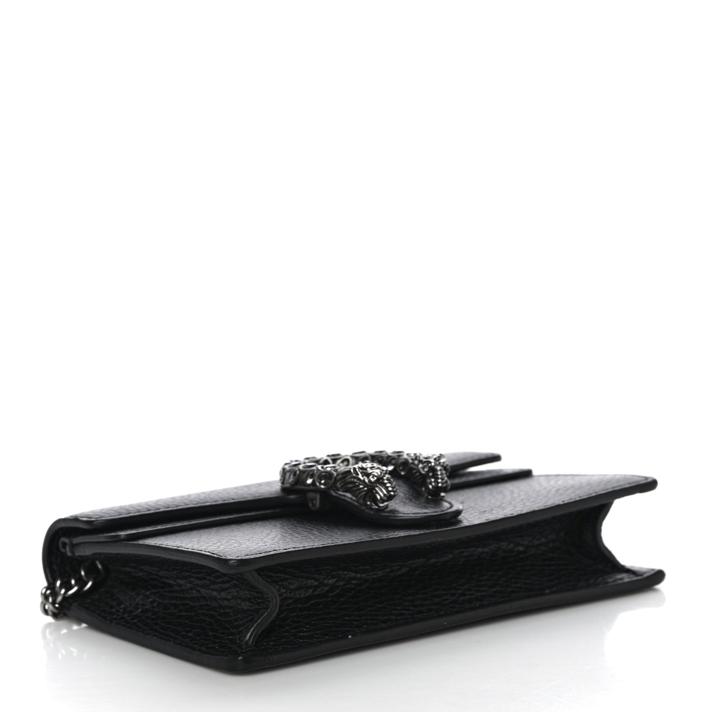 Calfskin Super Mini Dionysus Shoulder Bag Black