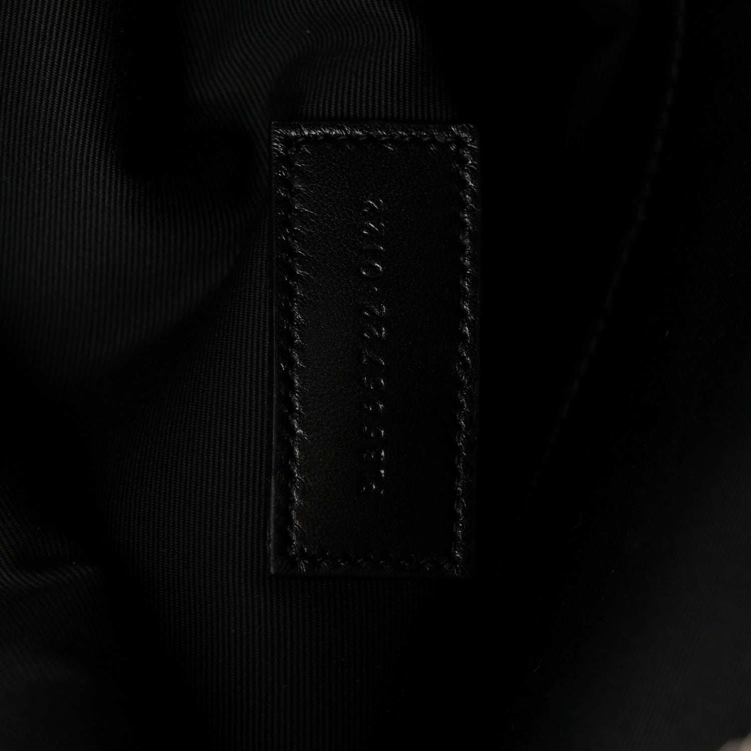 Saint Laurent Linen Canvas Rive Gauche Zipped Pouch Optic White 7 of 7