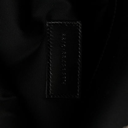 Saint Laurent Linen Canvas Rive Gauche Zipped Pouch Optic White 7 of 7