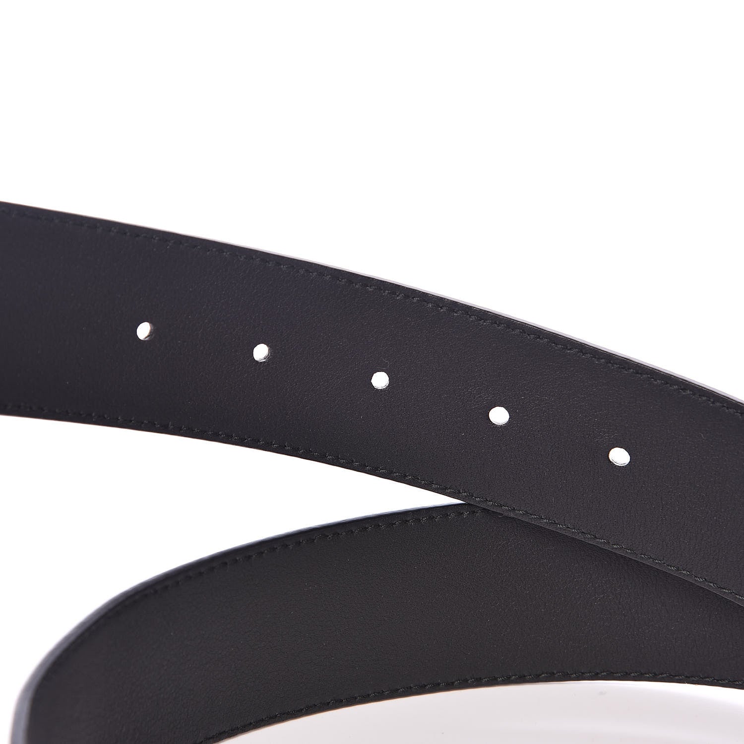Gucci Calfskin Double G 40mm Belt 90 36 Black 4 of 6