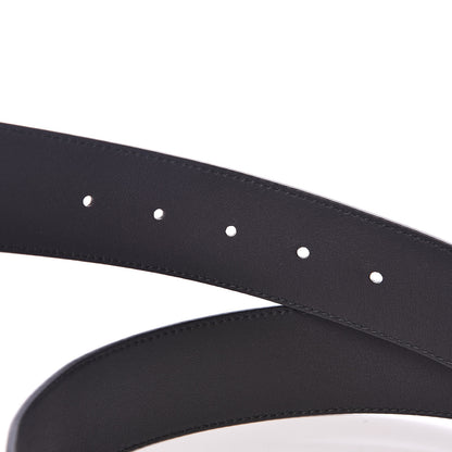 Gucci Calfskin Double G 40mm Belt 90 36 Black 4 of 6