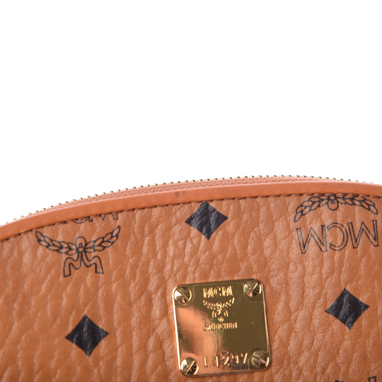 Visetos Heritage Cosmetic Pouch Cognac