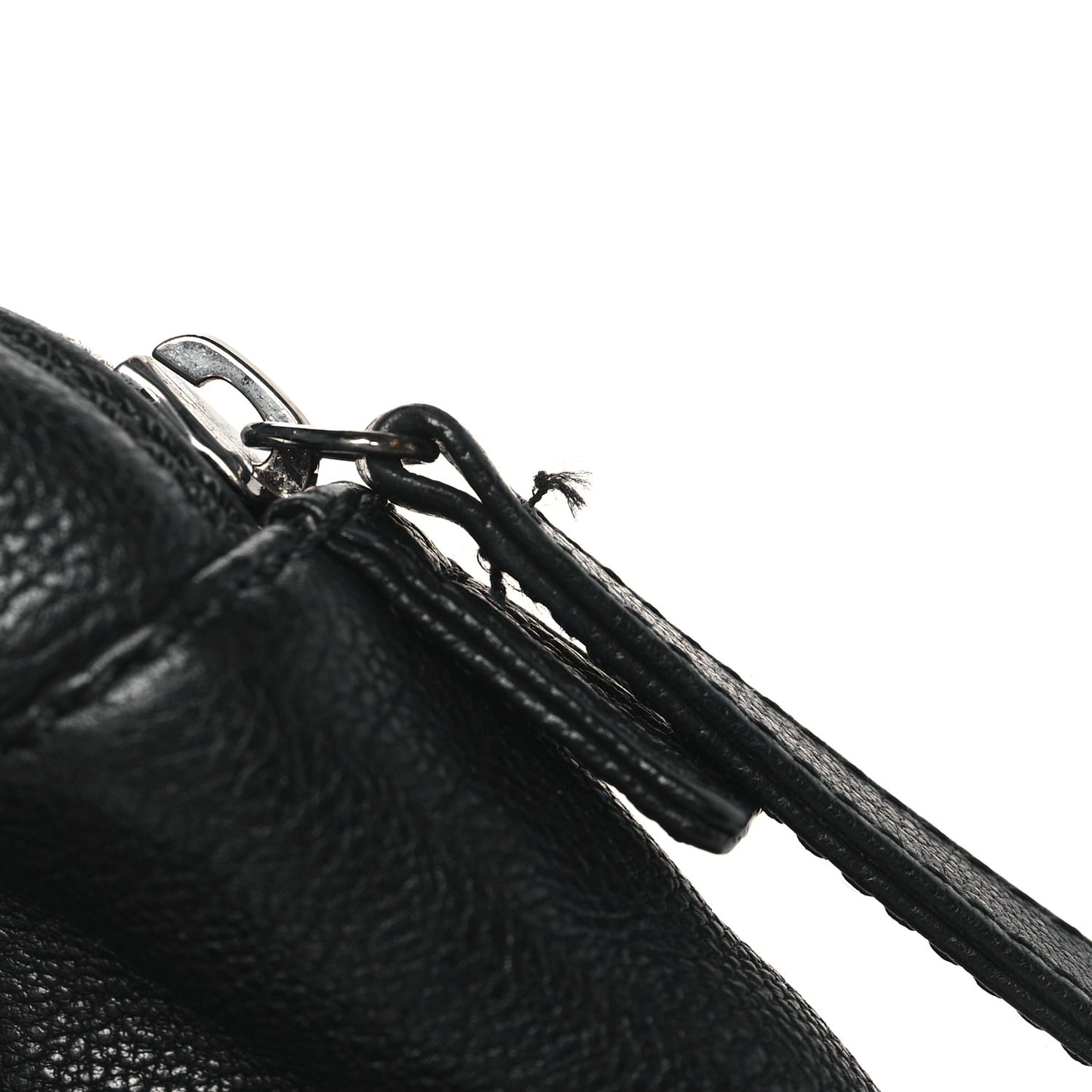 Calfskin Small Diamond Stitch Tote Black