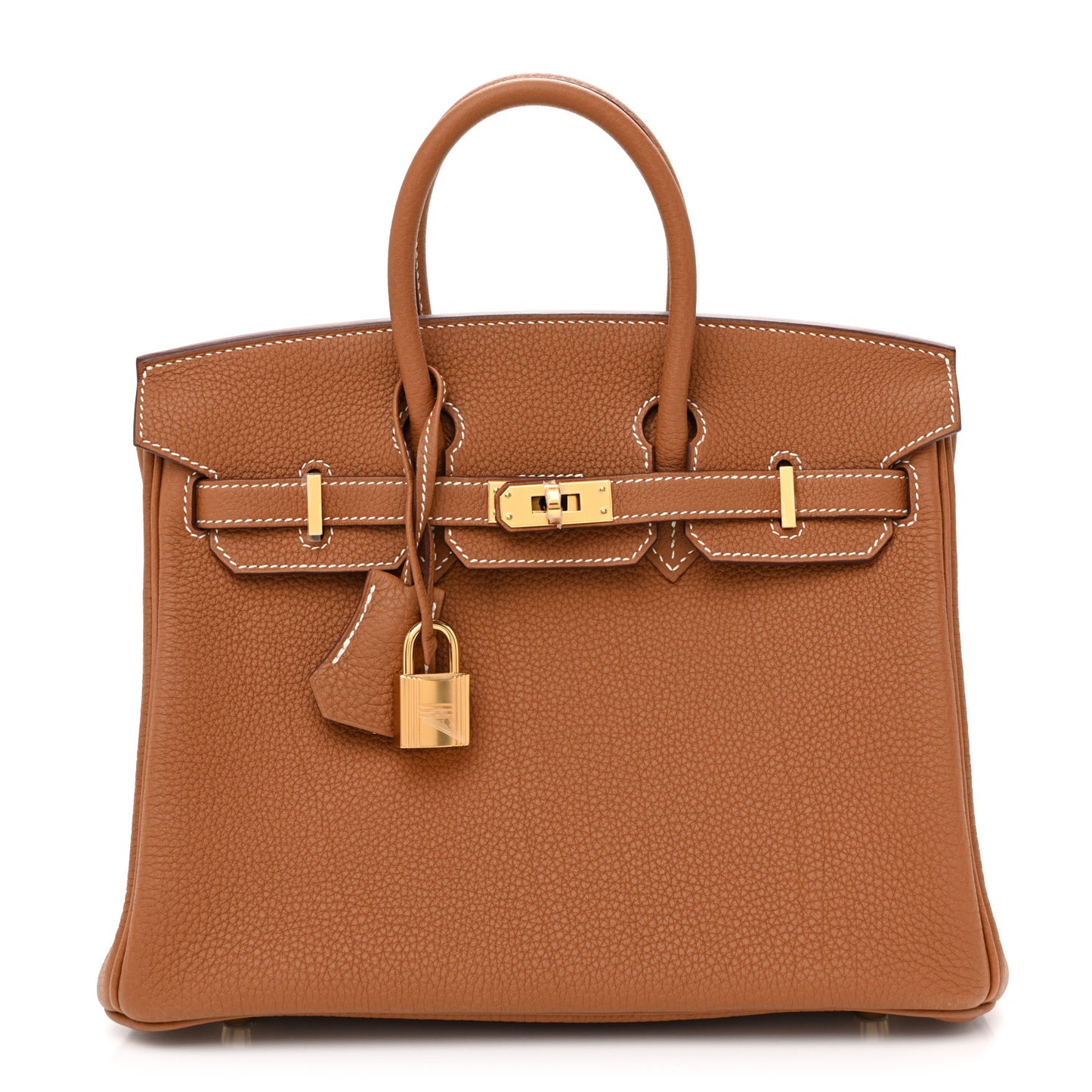 Togo Birkin 25  Gold