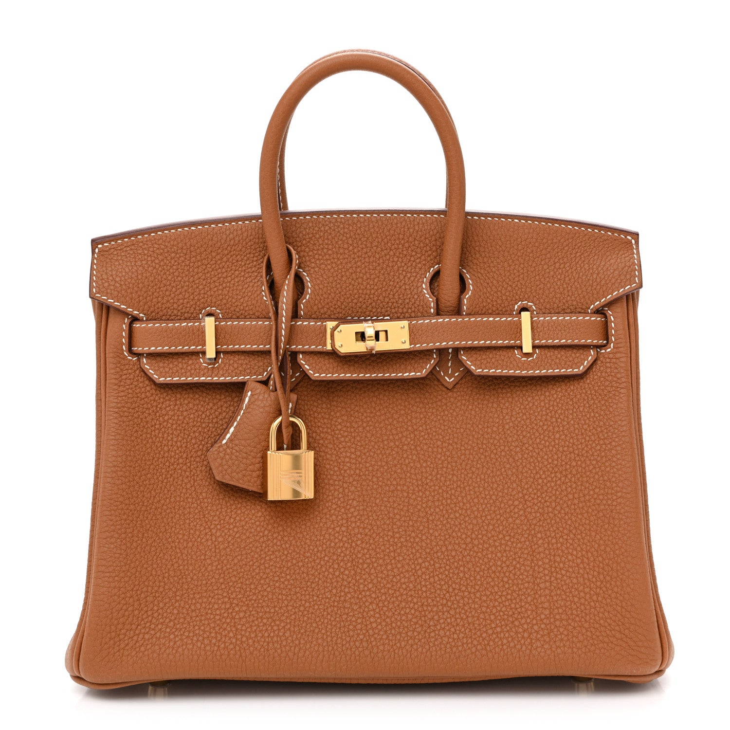 Hermes Togo Birkin 25  Gold 1 of 13