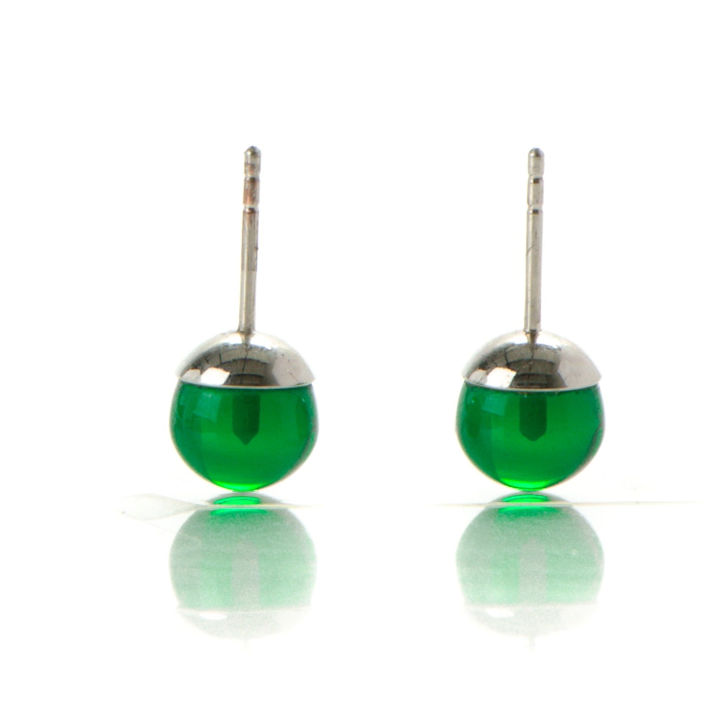 Mise En Dior Tribal Earrings Green