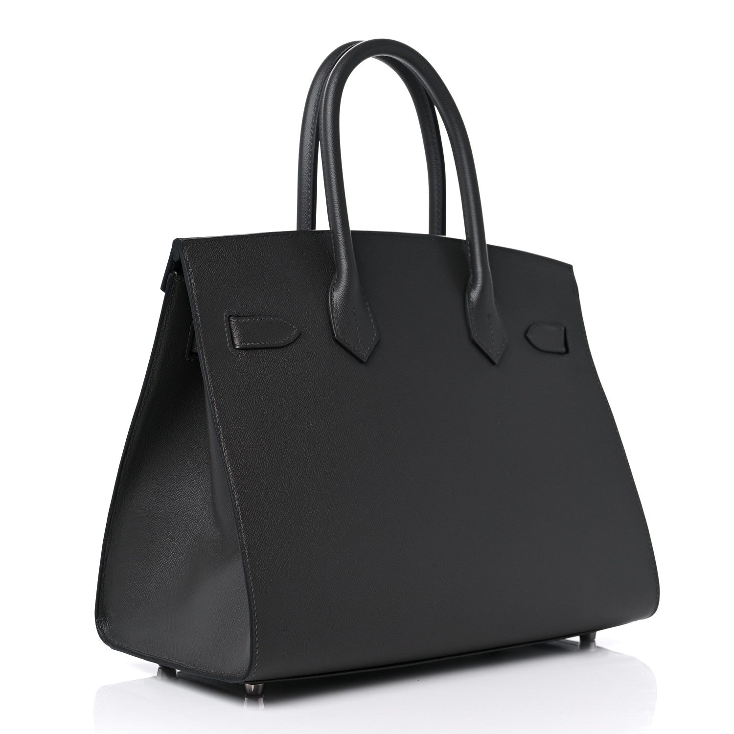 Hermes Madame Calfskin Birkin Sellier 30 Graphite 3 of 10