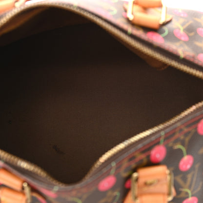 Louis Vuitton Monogram Cerises Speedy 25 5 of 15