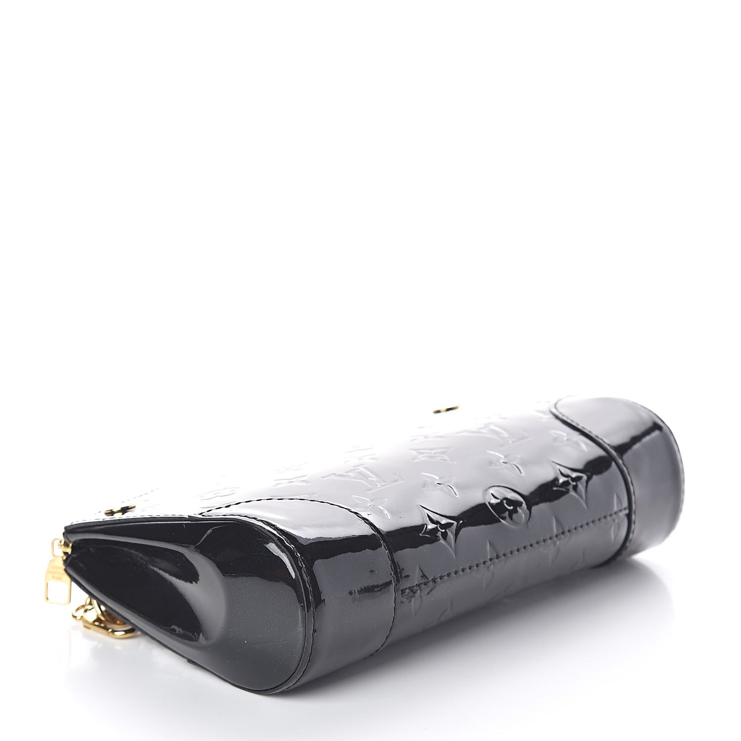 Louis Vuitton Vernis Santa Monica Clutch Noir Magnetique 4 of 8