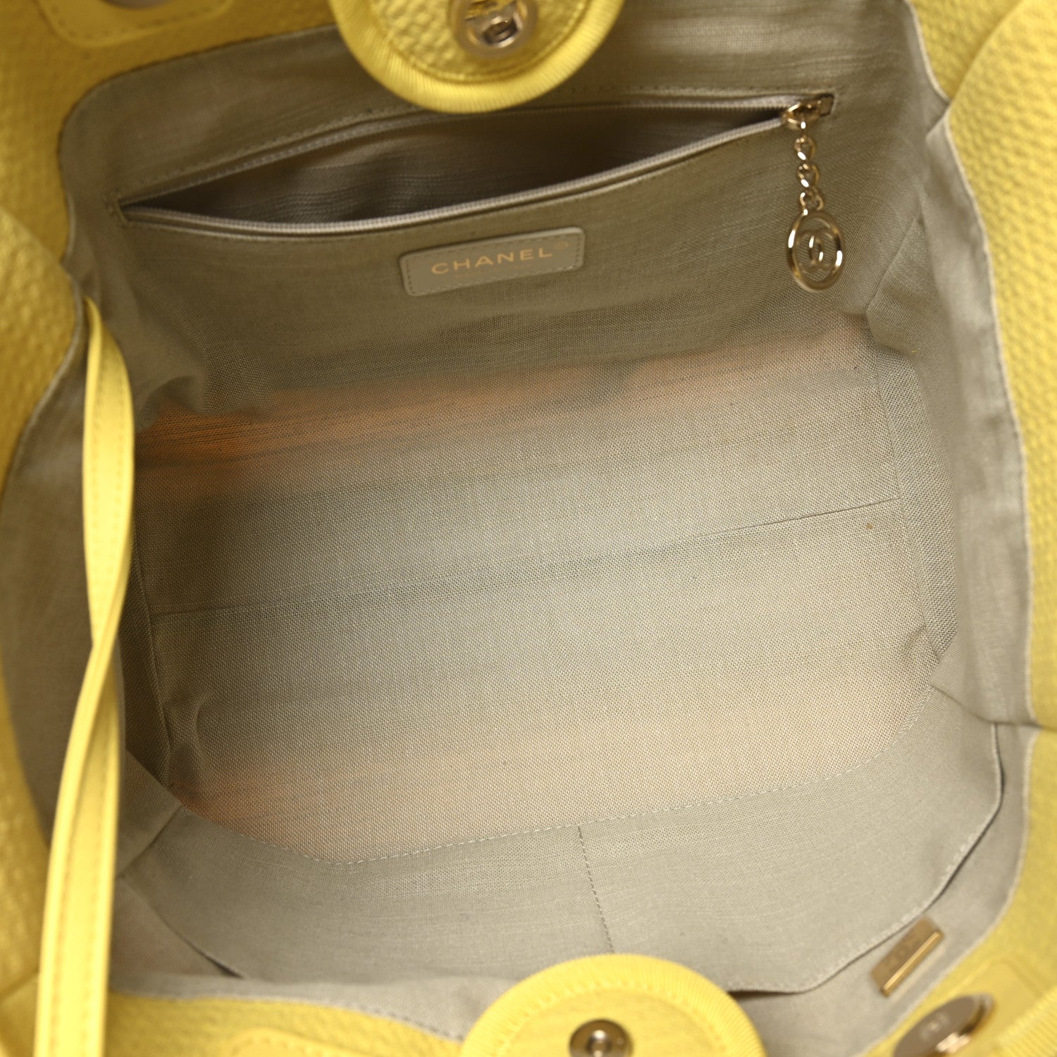 Chanel Mixed Fibers Small Deauville Tote Yellow 1762349 – FASHIONPHILE