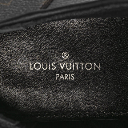 Louis Vuitton Monogram Calfskin Beaubourg Platform Derby Shoes 37 Brown 7 of 11