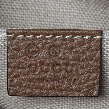 Gucci Monogram Mini Bree Messenger Bag Beige Tabacco 9 of 10