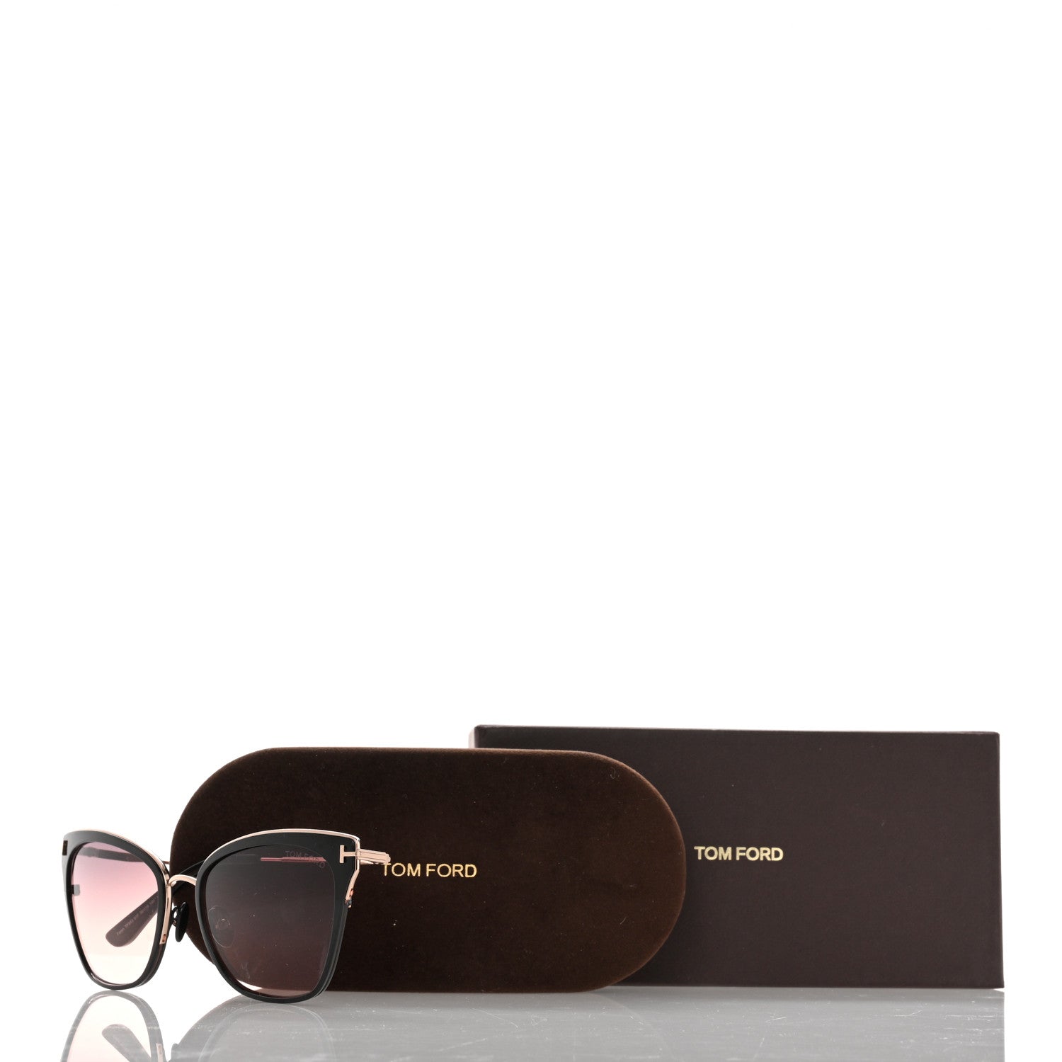 Tom Ford Acetate Faryn Sunglasses TF 843 Black 7 of 7