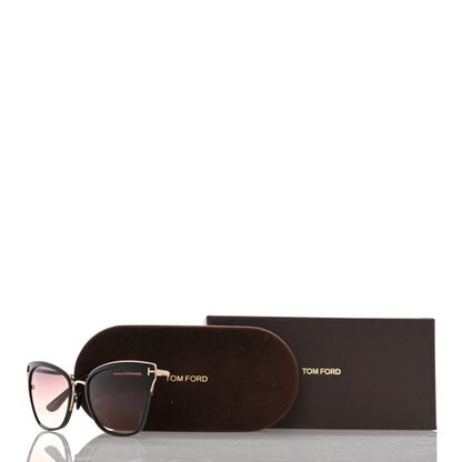 Tom Ford Acetate Faryn Sunglasses TF 843 Black 7 of 7