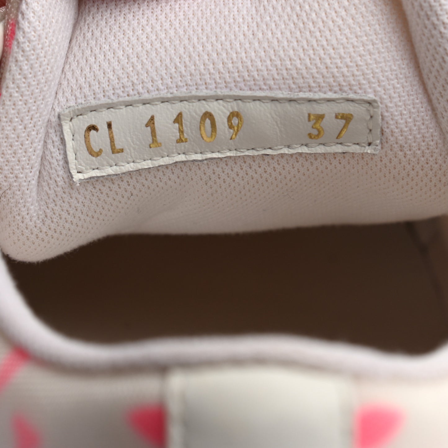 Technical Fabric Monogram Stellar Sneakers 37 Rose Pop