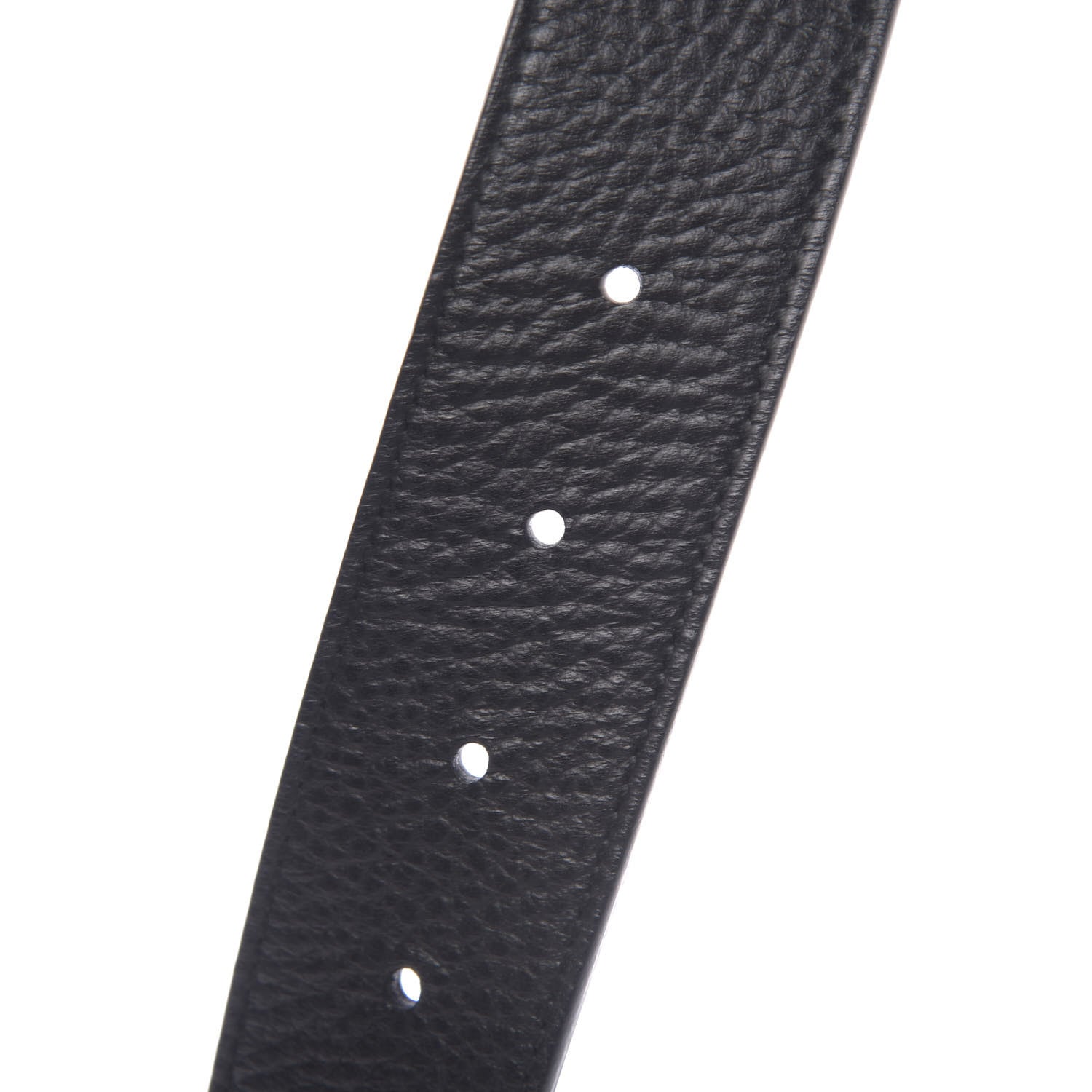 Gucci Calfskin Double G Reversible 37mm Belt 100 40 Black Cocoa 5 of 6