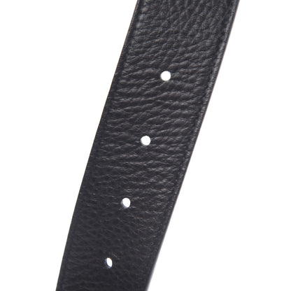 Gucci Calfskin Double G Reversible 37mm Belt 100 40 Black Cocoa 5 of 6