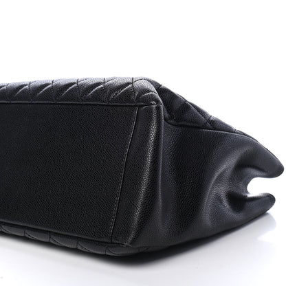 Chanel Caviar Quilted Grand Shopping Tote GST Black 9 of 9