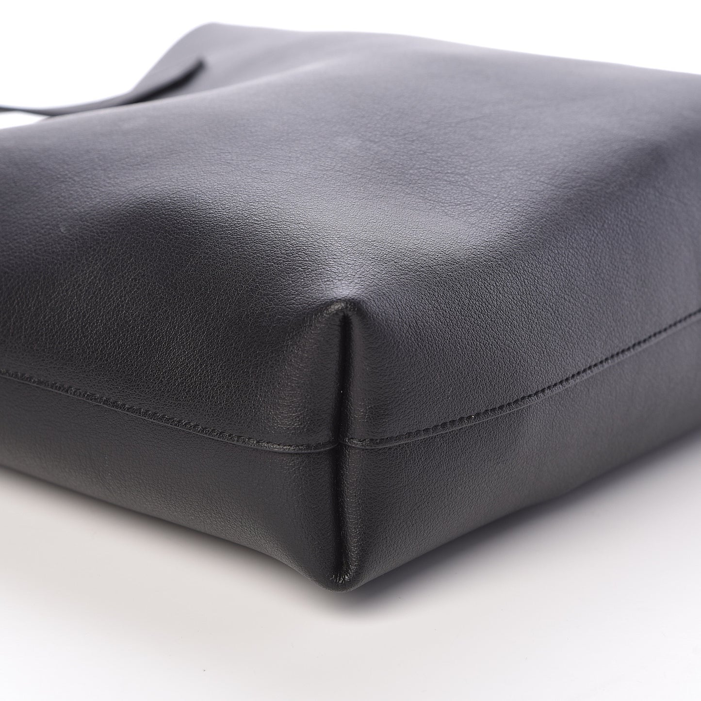 Calfskin Toy Shopping Tote Black