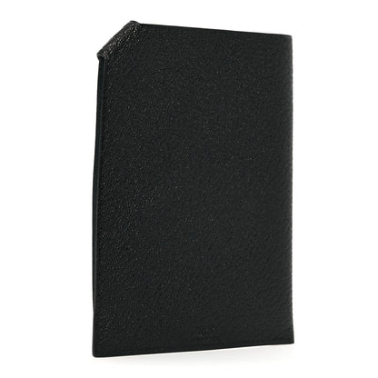 Hermes Chevre Mysore Tarmac PM Passport Holder Black 3 of 8