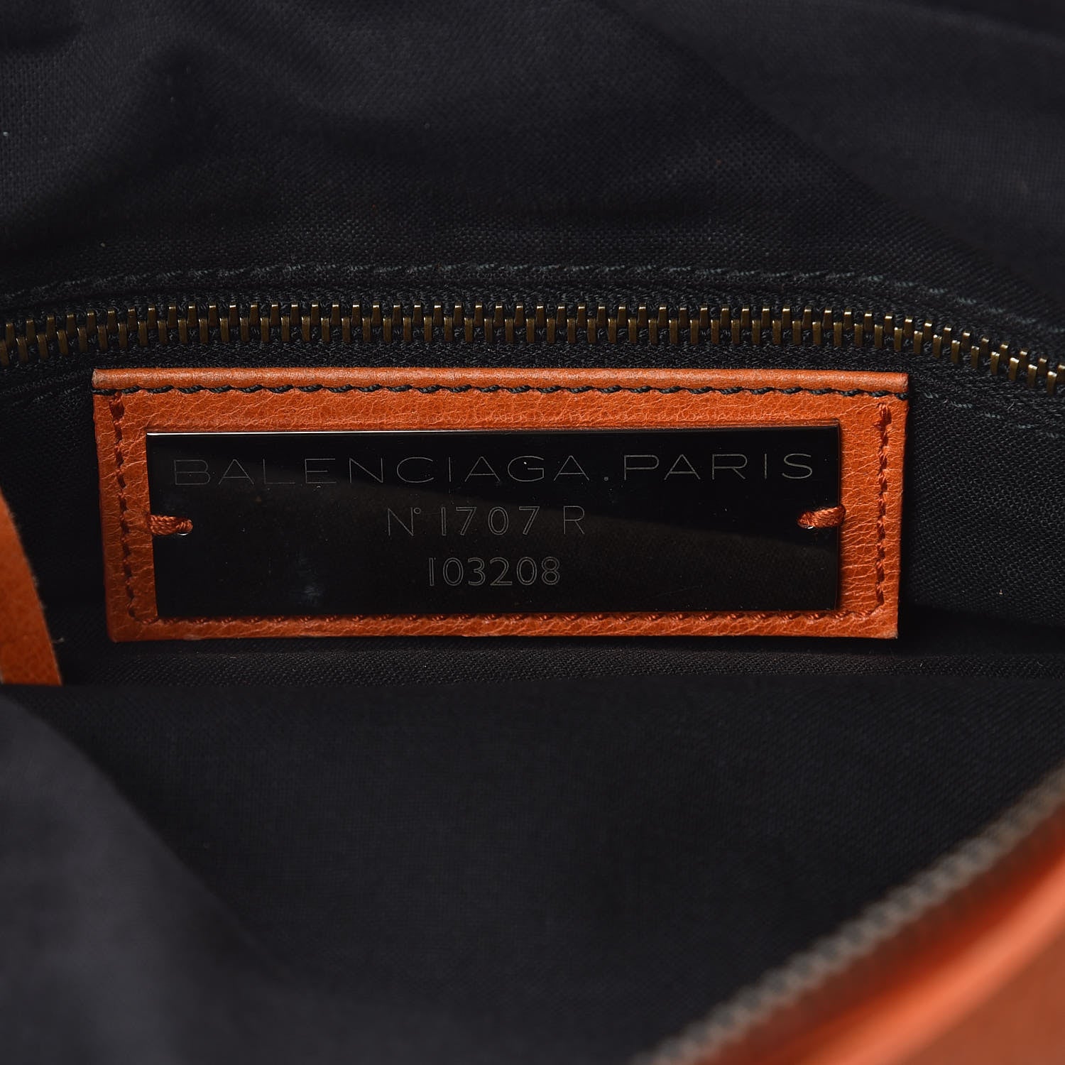 Balenciaga Agneau Classic Hardware First Mandarine 6 of 9