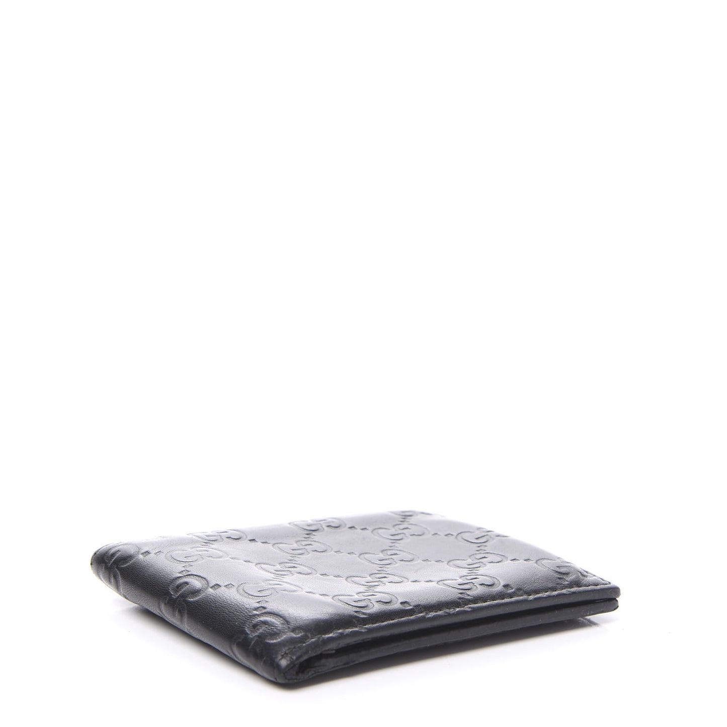 Guccissima Avel Bi-Fold Wallet Chocolate