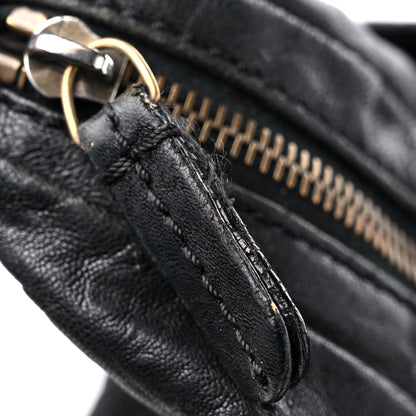 Fendi Nappa Patent B Buckle Hobo Black 18 of 18