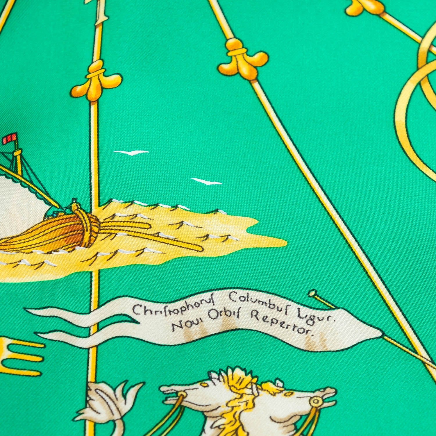 Hermes Silk Voiles De Lumiere Scarf 90 2 of 10
